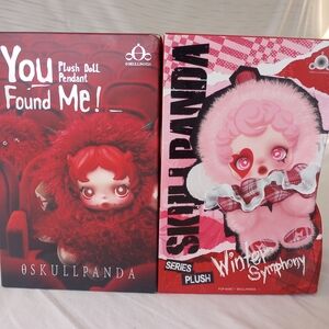 ØSKULLPANDA Plush Doll Pendant - Blind Boxes(2)